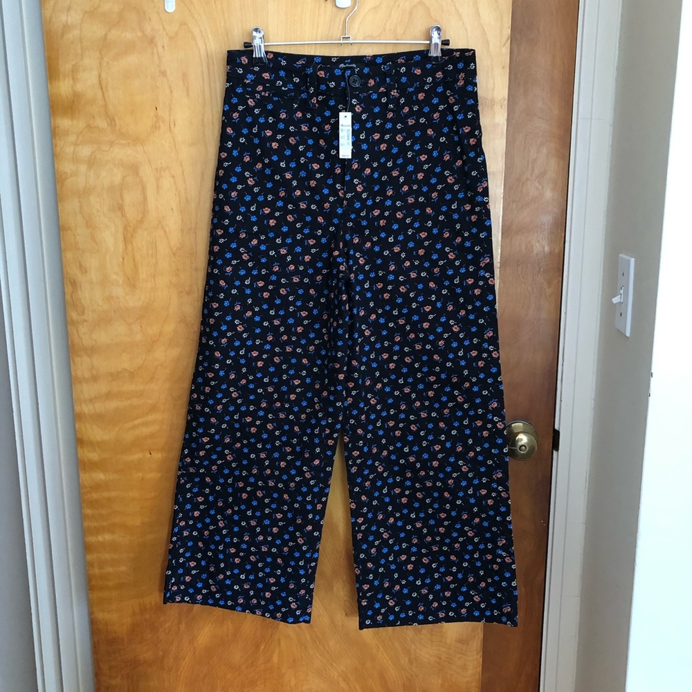 Emmet crop pant floral print
